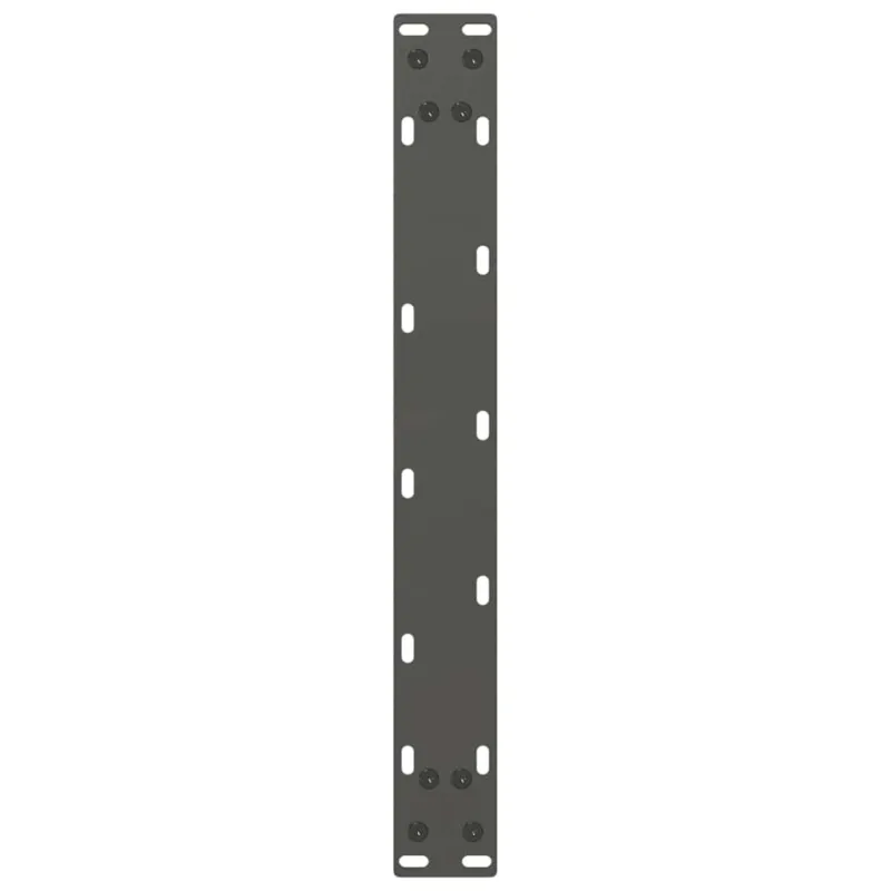 Kavos staliuko kojelės, 2 vnt., antracito spalvos, 50x(42-43) cm, plienas