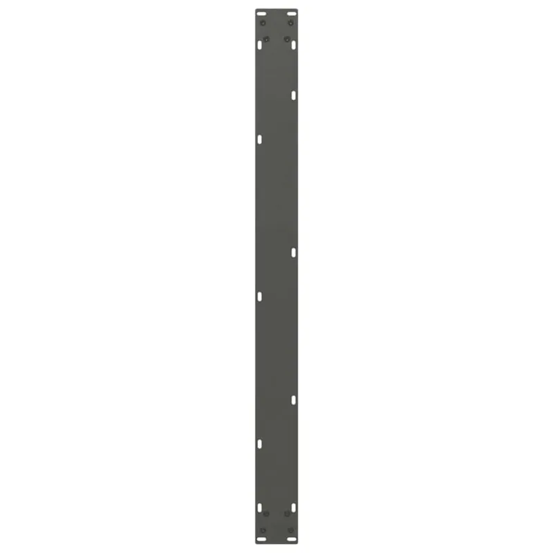 Valgomojo stalo kojos, U formos, 2 vnt., antracito spalvos, 100x(72-73) cm, plienas
