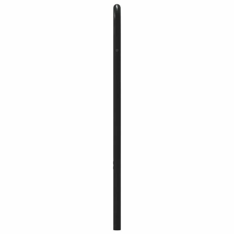 Pakaitinis galvūgalis, ruda ąžuolo, 80cm, apdirbta mediena ir plienas