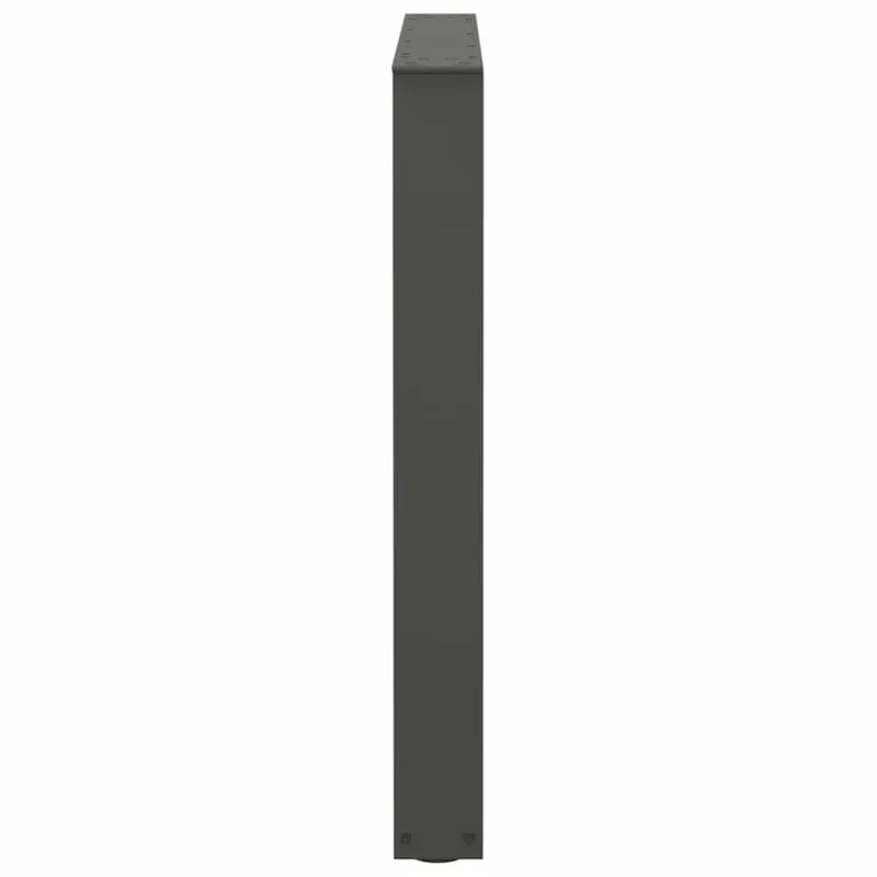 Valgomojo stalo kojos, 3 vnt., antracito spalvos, 90x(72-73,3) cm, plienas