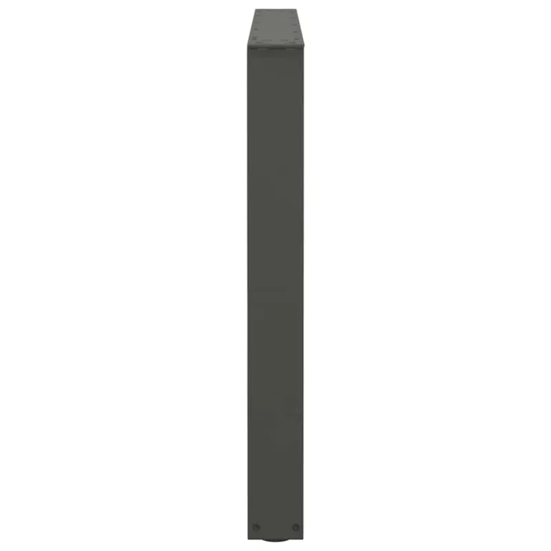 Valgomojo stalo kojos, V formos, 2 vnt., antracito spalvos, 100x(72-73,3) cm, plienas