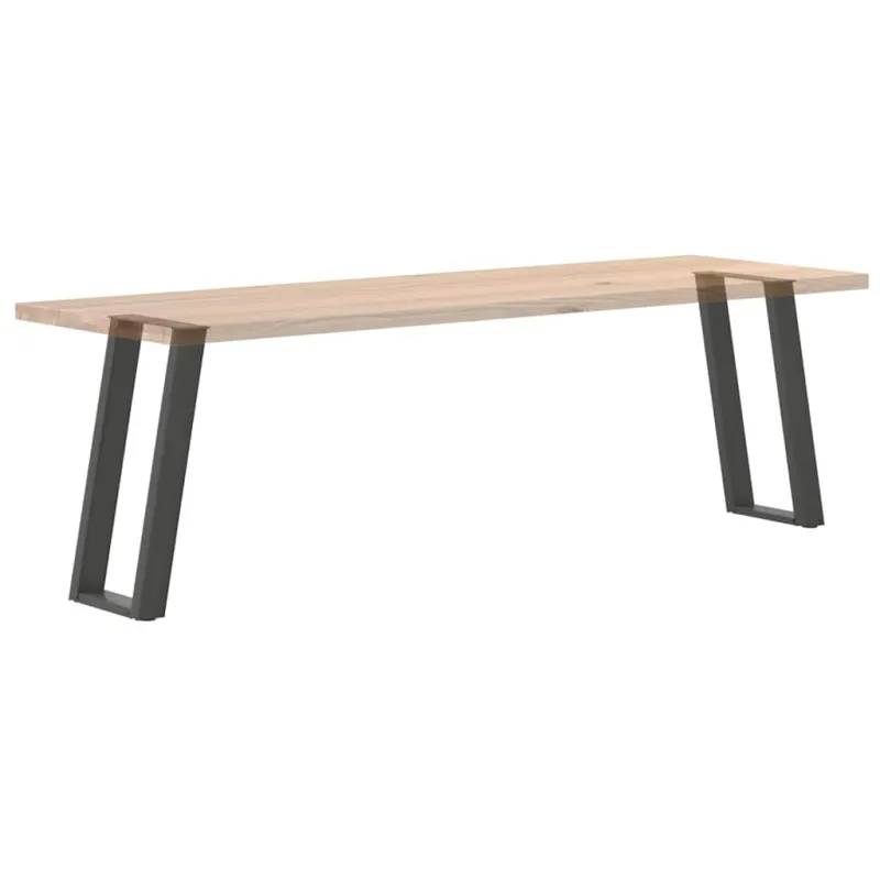Konsolinio stalo kojos, U formos, 2 vnt., antracito spalvos, 38x(72-73) cm, plienas