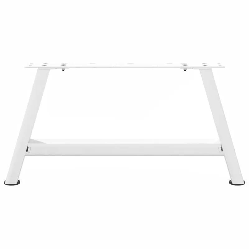 Kavos staliuko kojelės, 2 vnt., baltos, 70x(30-31) cm, plienas, A formos