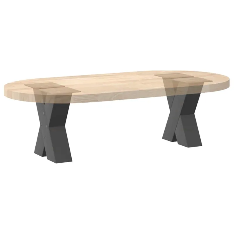 Kavos staliuko kojelės, 2 vnt., antracito spalvos, 40x(30-31) cm, plienas
