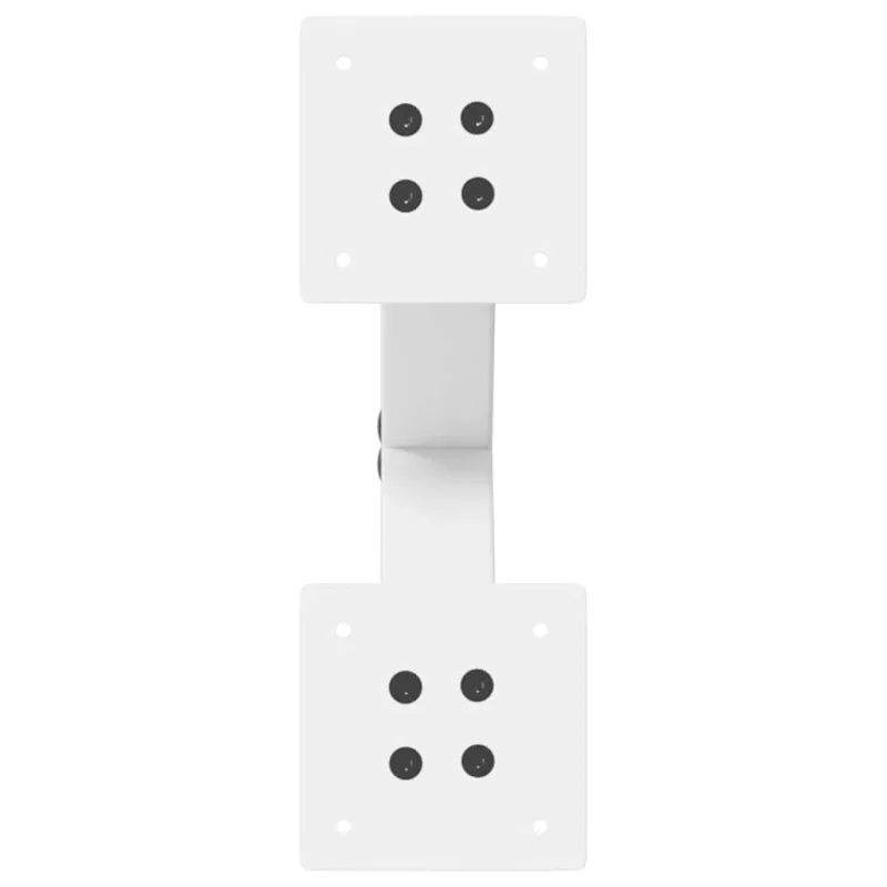 Kavos staliuko kojelės, X formos, 2 vnt., baltos, 37x(30-31) cm, plienas