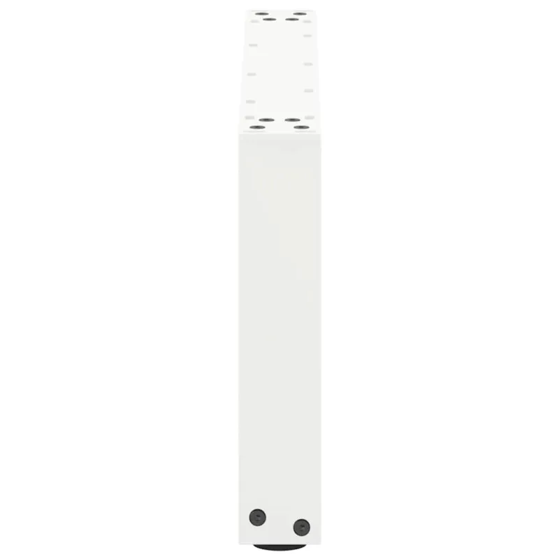 Kavos staliuko kojelės, 2 vnt., baltos, 70x(30-31) cm, plienas, U formos