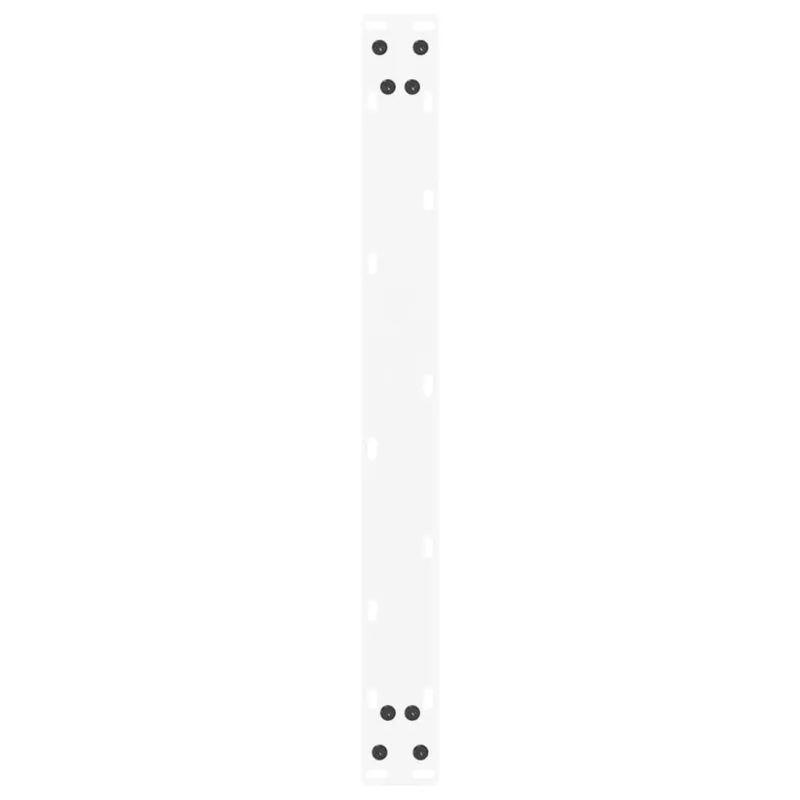 Kavos staliuko kojelės, 2 vnt., baltos, 70x(30-31) cm, plienas, U formos
