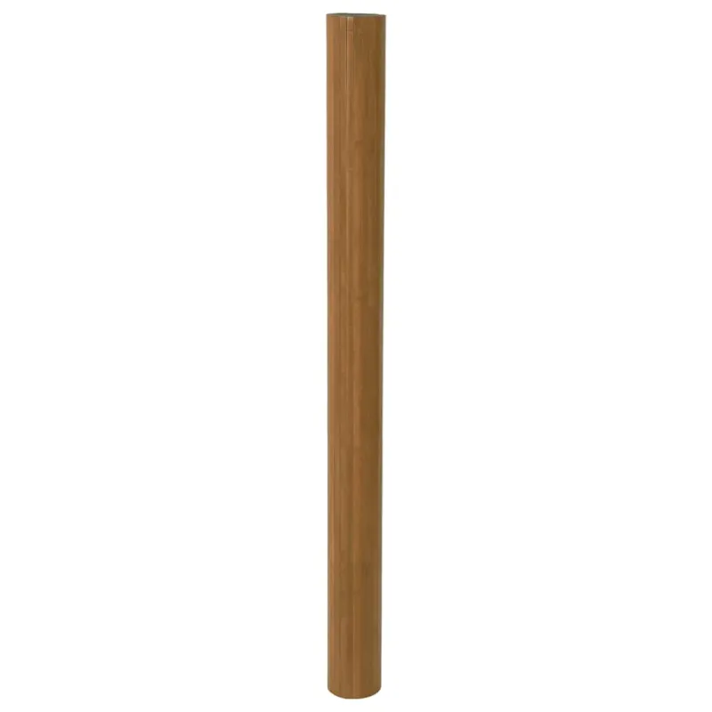Kambario pertvara, rudos spalvos, plotis 600 cm, aukštis 165 cm, bambukas