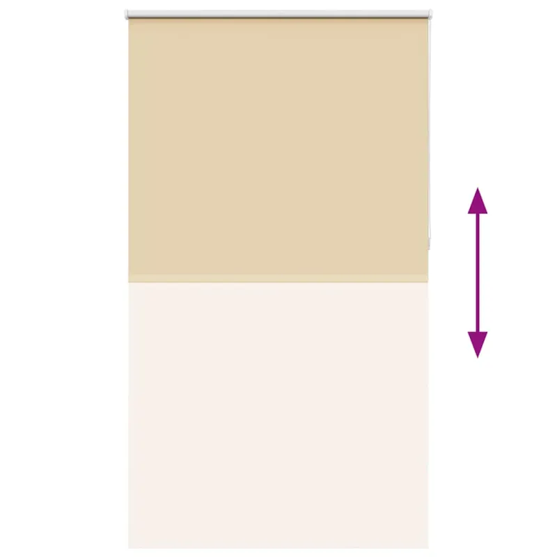 roletas smėlio spalvos 120x230 cm audinio plotis 116,6 cm