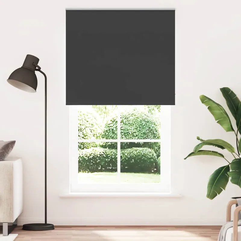 roletas juodas 130x230 cm audinio plotis 126,6 cm poliesteris