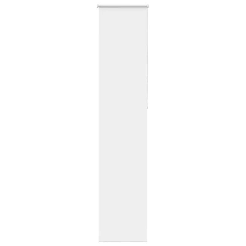 Naktinis roletas baltos spalvos 45x210 cm audinio plotis 40,7cm