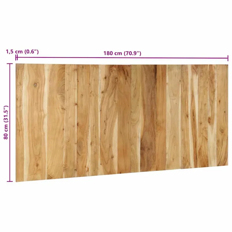 galvūgalis 180 cm Akacijos masyvo
