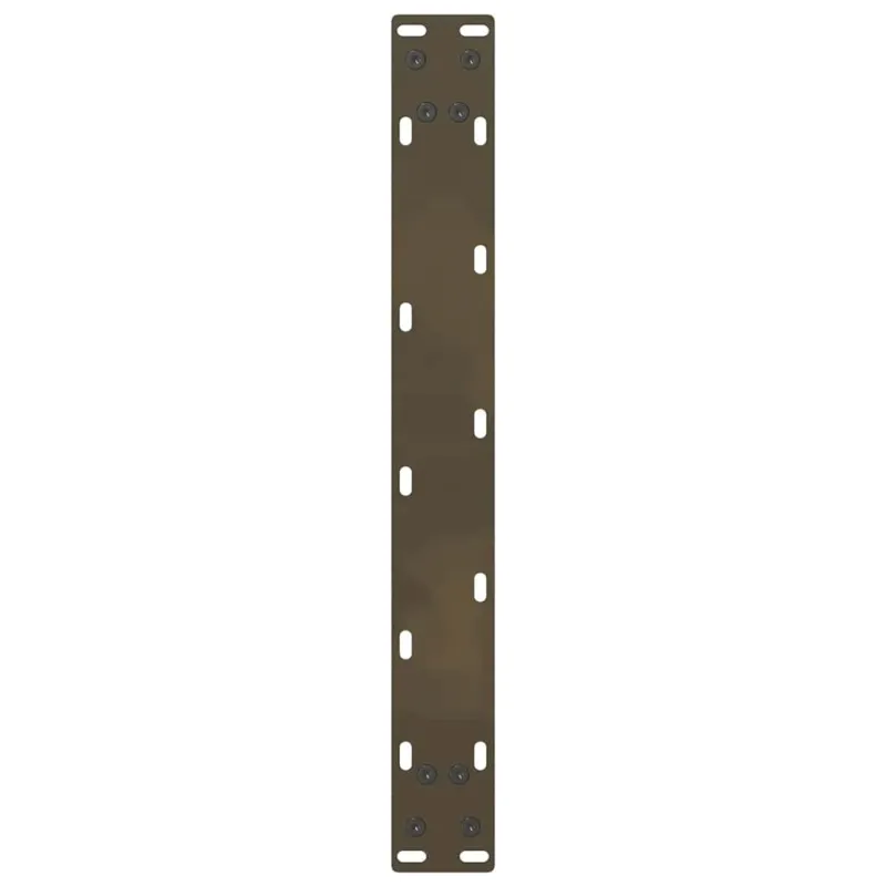 Kavos staliuko kojelės, 2 vnt., 50x(42-43) cm, natūralus plienas