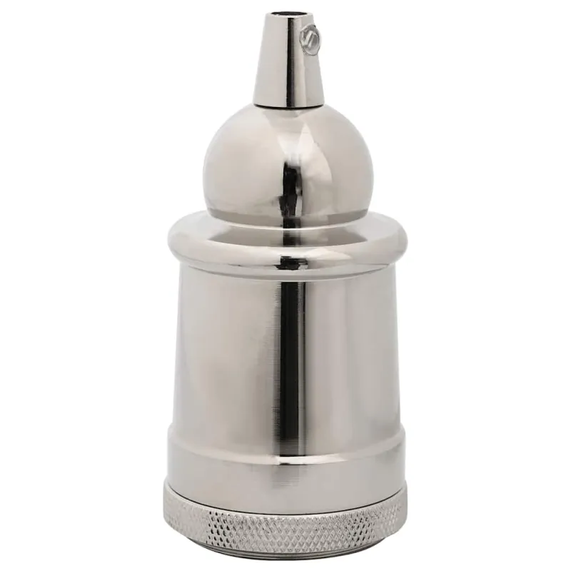 lempų laikikliai 2 vnt Satin Nickel E27