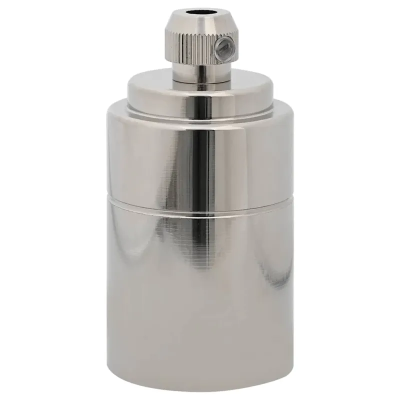 lempų laikikliai 2 vnt Satin Nickel E27