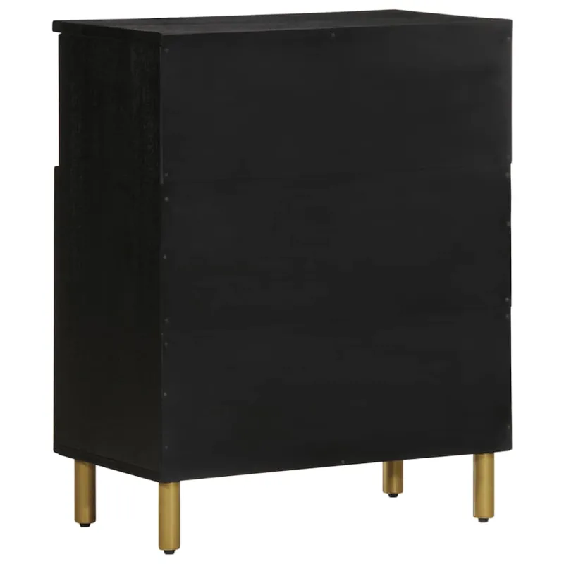 indauja juoda 60x33x75 cm inžinierinė mediena