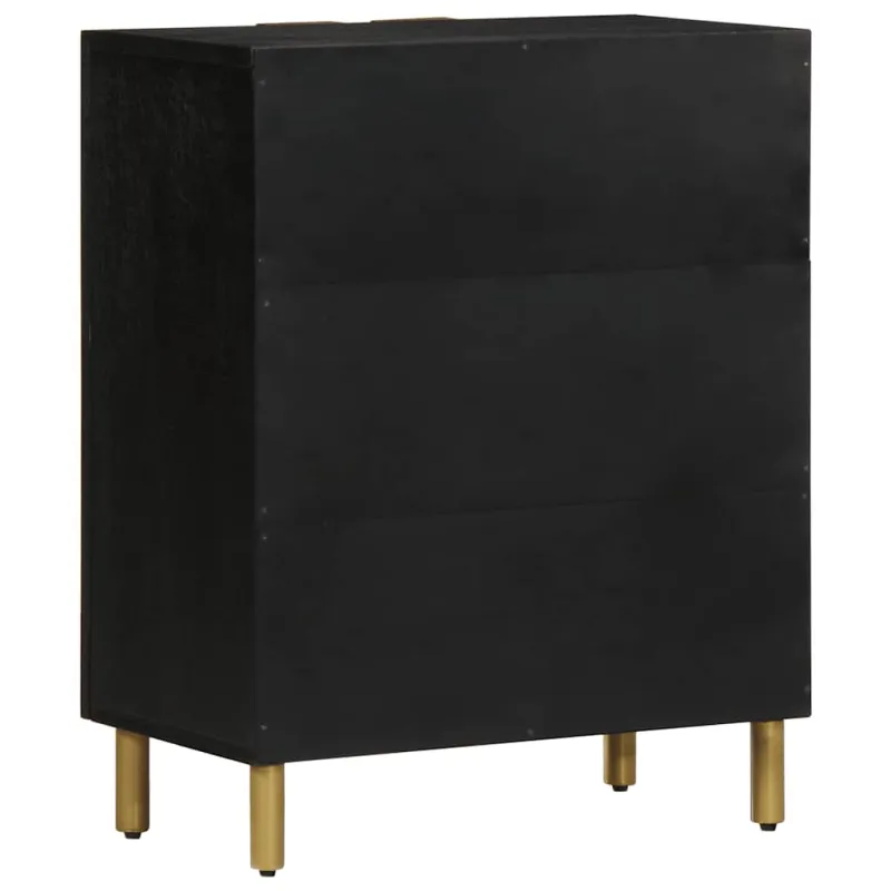 indauja juoda 60x33x75 cm inžinierinė mediena