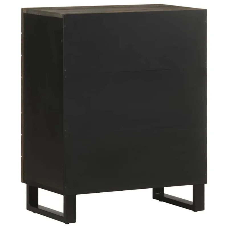 indauja juoda 60x33x75 cm masyvo mango