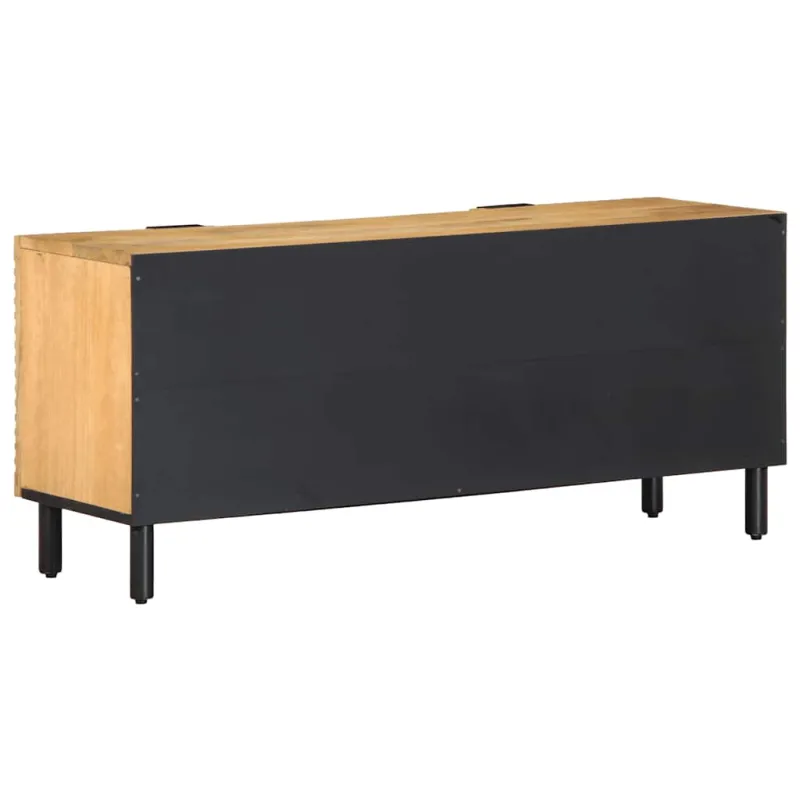 televizoriaus spintelė Ruda 105x33x46 cm Medžio masyvo Mango