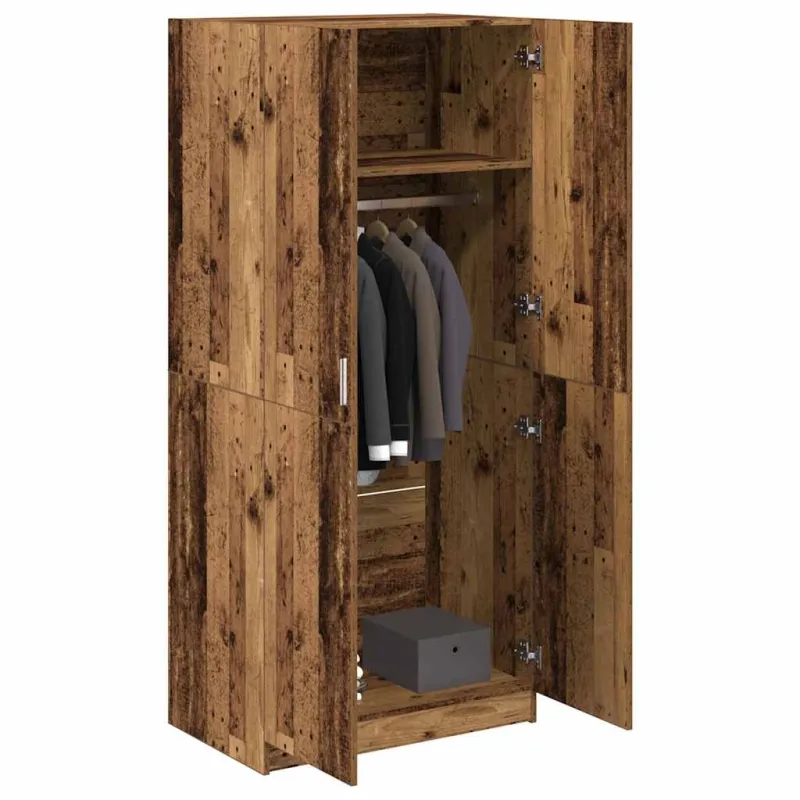 Spinta Old Wood 90x52x200 cm Engineered Wood