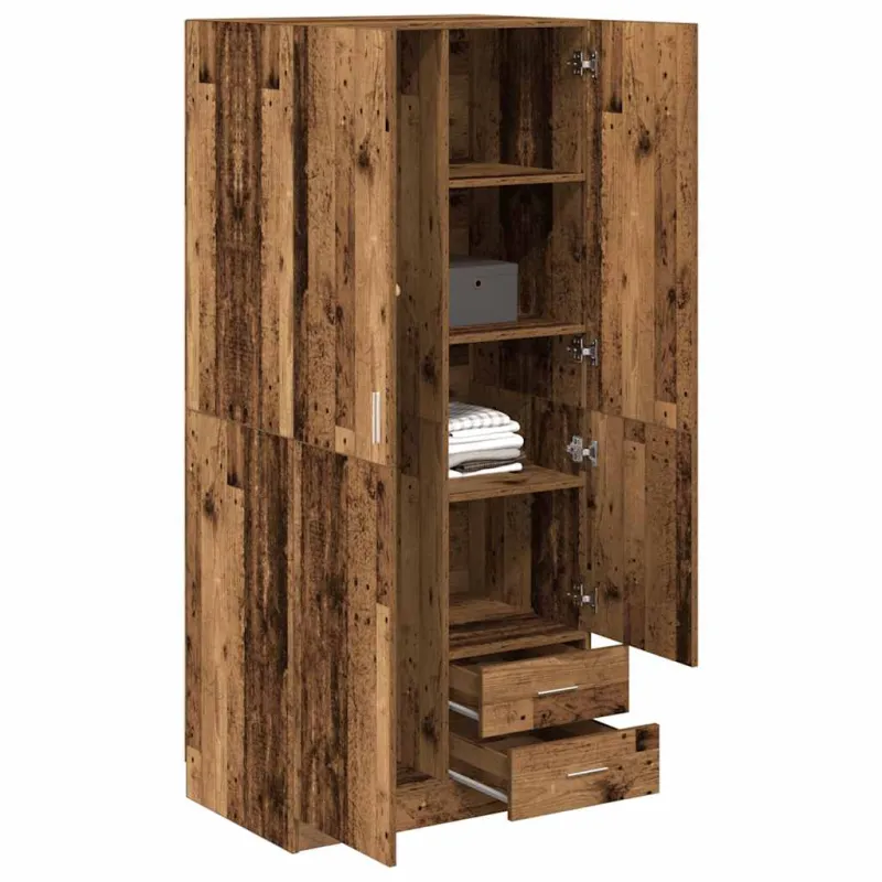 Spinta Old Wood 80x52x180 cm Engineered Wood