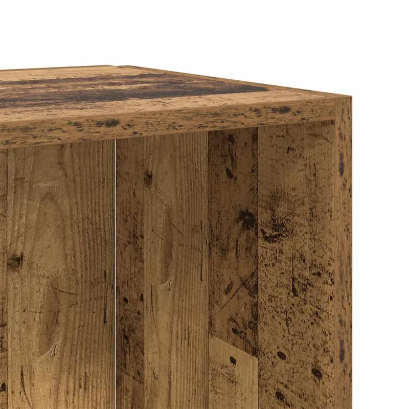 kampinė spintelė Old Wood 33x33x132 cm Engineered Wood