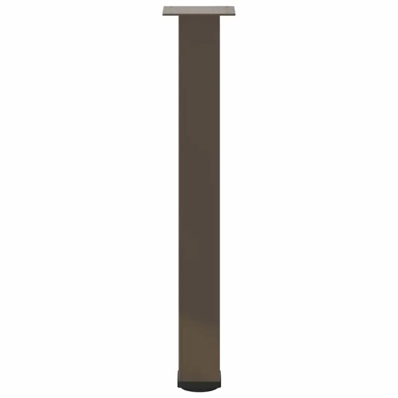 Konsolinio stalo kojos, 4 vnt., natūralus plienas, 72-74 cm, plienas