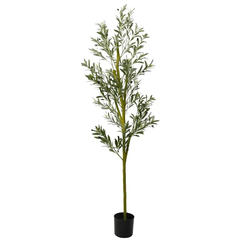 Dirbtinis alyvmedis, žalios spalvos, 200cm, 800 lapų