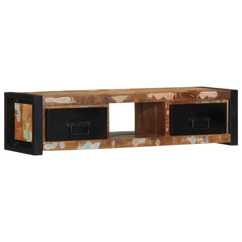 televizoriaus spintelė 100x30x25 cm Regeneruota medžio masyva