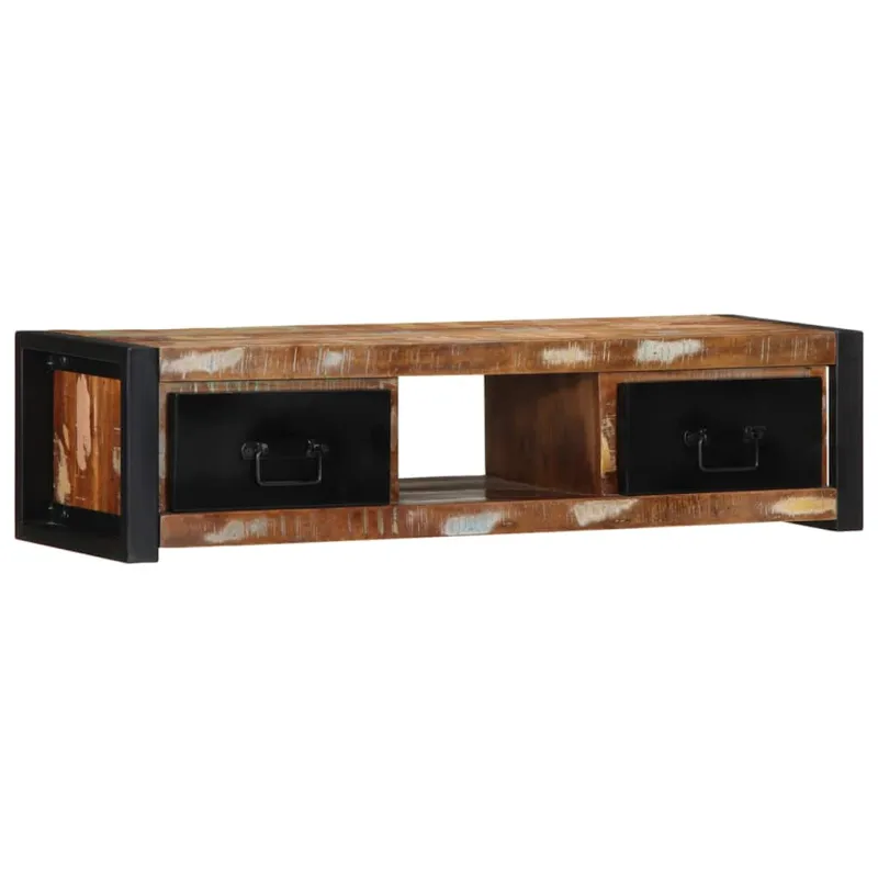 televizoriaus spintelė 100x30x25 cm Regeneruota medžio masyva