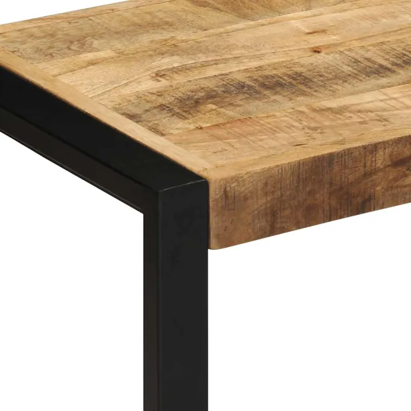 Suoliukas 80x35x45 cm Masyvus Rough Wood Mango