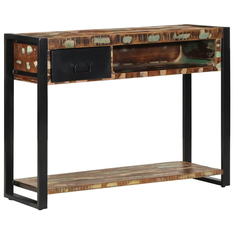 konsolinis stalas daugiaspalvis 100x35x75 cm