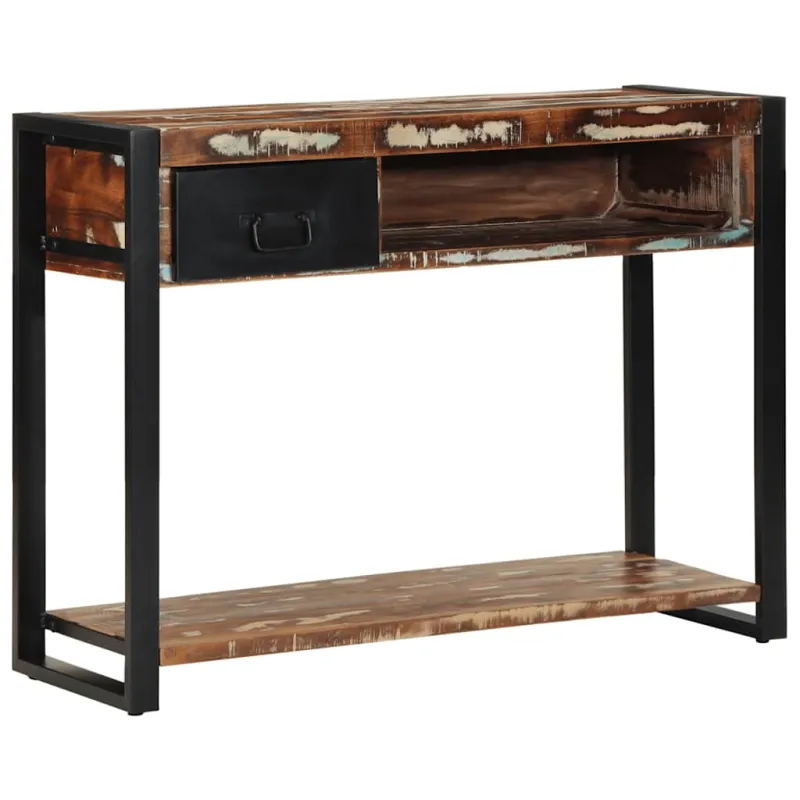 konsolinis stalas daugiaspalvis 100x35x75 cm