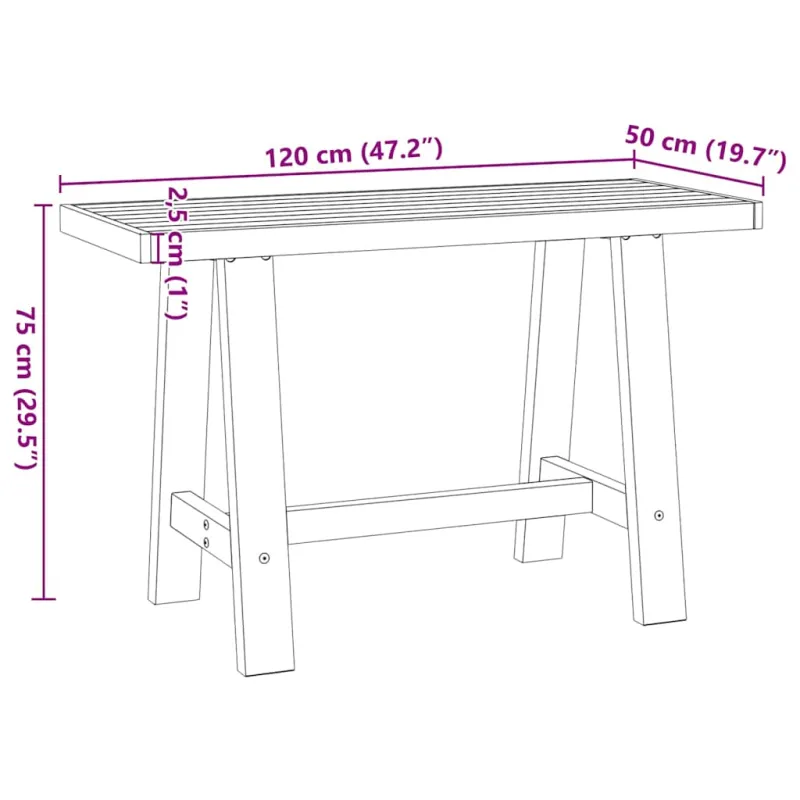 rašomasis stalas NOAIN A formos kojelės 120x50x75 cm