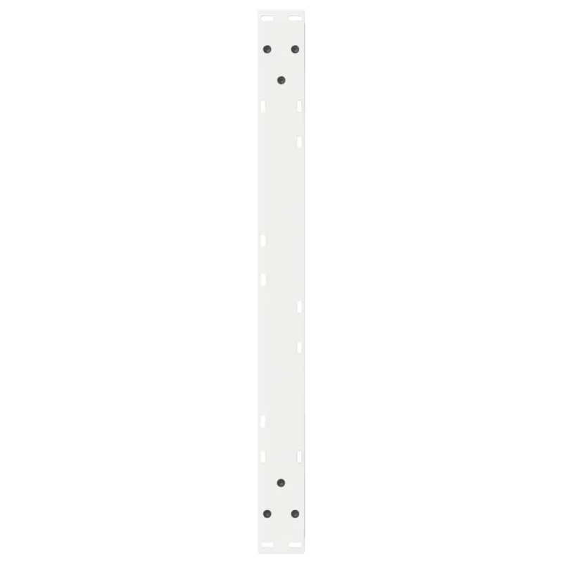 Kavos staliuko kojelės, 2 vnt., baltos, 70x(30-31,3) cm, plienas