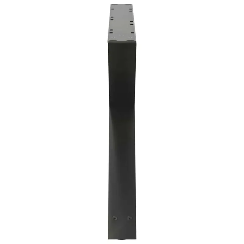 Kavos staliuko kojos, 2 vnt., antracito spalvos, 70x(42-43,3) cm, plienas