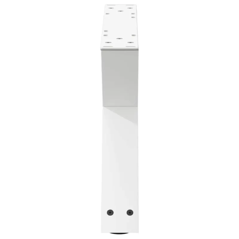 Kavos staliuko kojelės, 2 vnt., baltos, 50x(30-31,3) cm, plienas