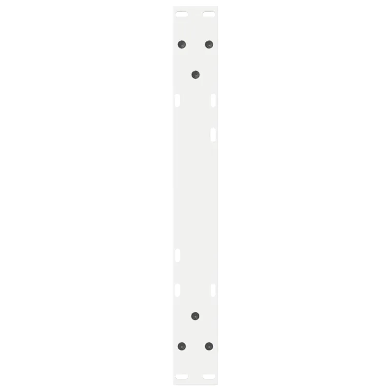 Kavos staliuko kojelės, 2 vnt., baltos, 50x(30-31,3) cm, plienas