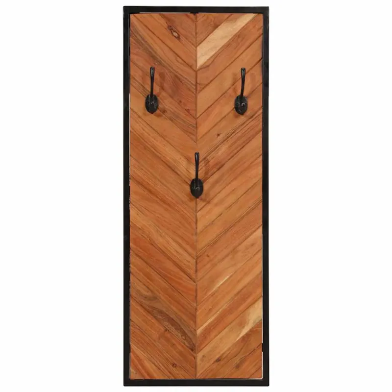 paltų kabyklos 2 vnt 35x1x90 cm akacijos masyvo