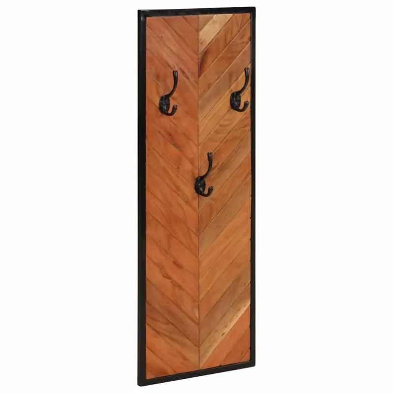 paltų kabyklos 2 vnt 35x1x90 cm akacijos masyvo