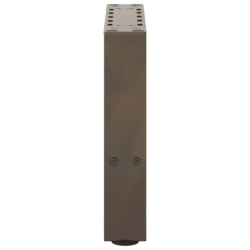 Kavos staliuko kojelės, 2 vnt., 30x(30-31) cm, natūralus plienas