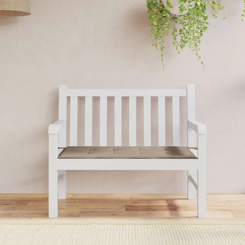 Sodo suoliuko pagalvėlė, taupe spalvos, 120x50x4cm, audinys