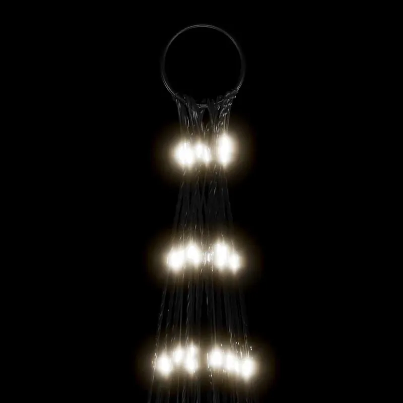 LED Kalėdų eglutė 3000 LED šaltai balta 800 cm