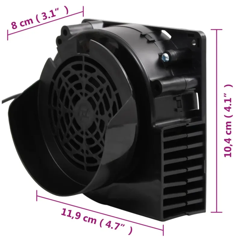 LED girliandos su 66 LED lemputėmis ir ventiliatoriumi, 660 cm