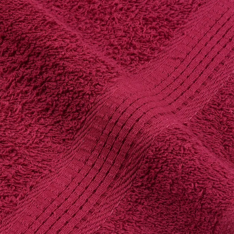 Rankšluosčiai FROGN 2 vnt., bordo spalvos, 50 x 100 cm, 360 g/m²