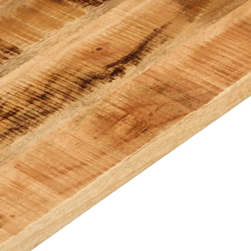 Stalviršis, 40x20x2,5 cm, stačiakampis, masyvi mediena, šiurkštus mango skonis