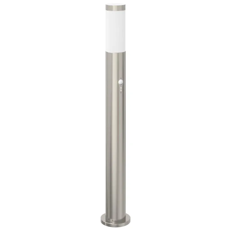 Šviestuvai su jutikliu, 3 vnt., 80 cm, nerūdijantis plienas, IP44