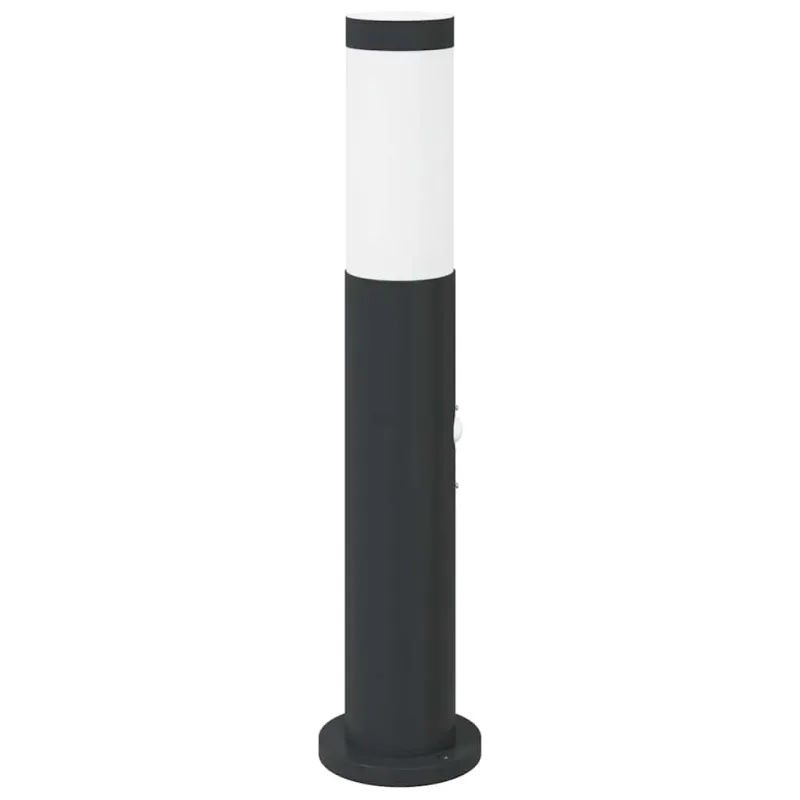 Apsauginis stulpelis su jutikliu, 50 cm, nerūdijantis plienas, IP44