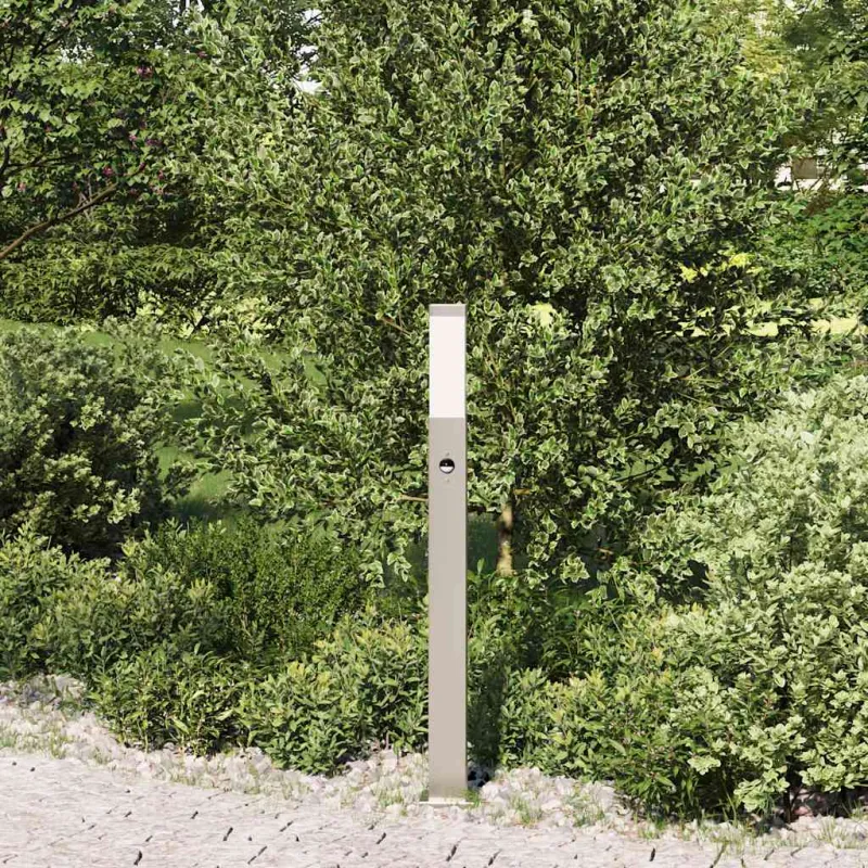 Apsauginis stulpelis su jutikliu, 80 cm, nerūdijantis plienas, IP44
