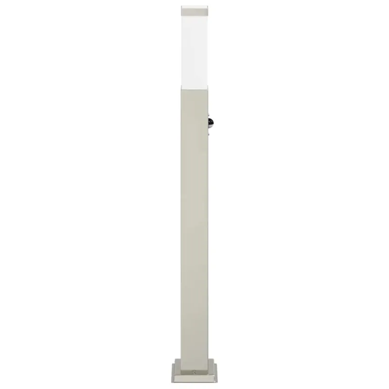 Apsauginis stulpelis su jutikliu, 80 cm, nerūdijantis plienas, IP44